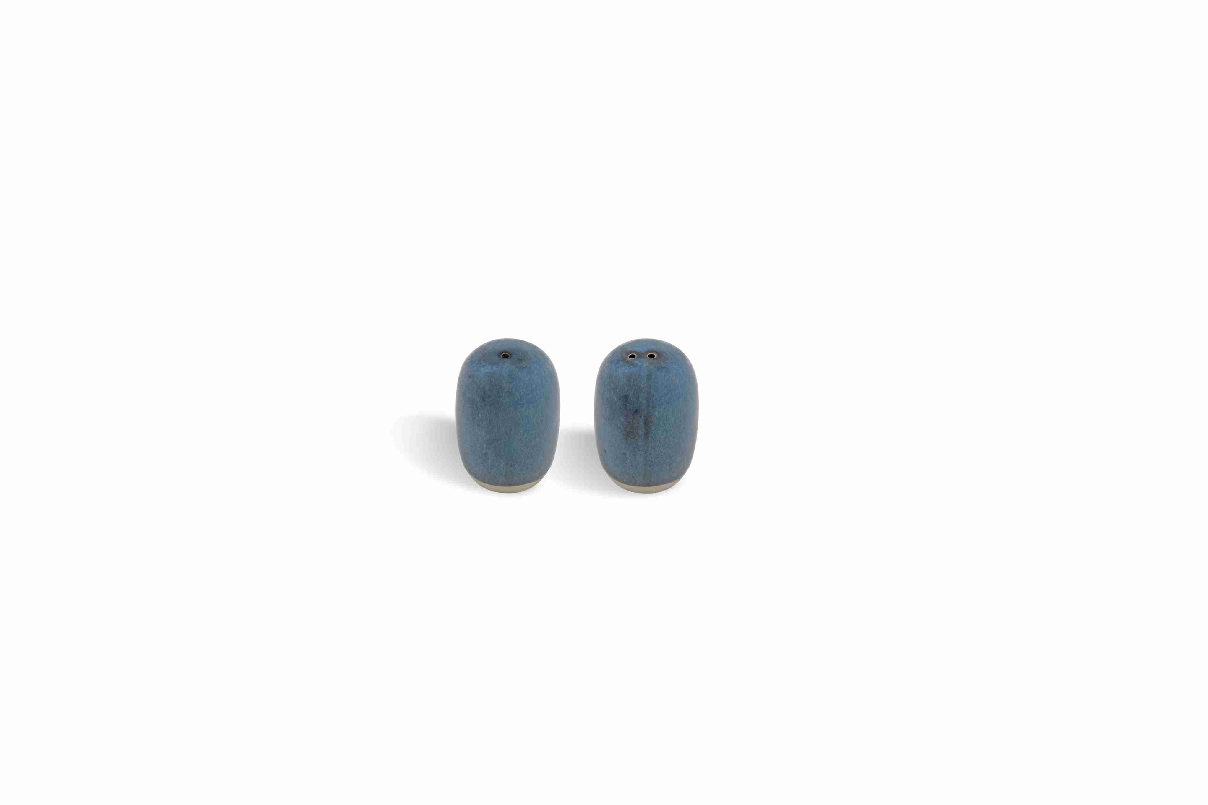 Front of the House Front of the House Artefact® Salt & Pepper Set - 3oz - Indigo (Sold in case pack of 6) FOH-TSP105BLP22