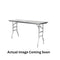 Chivari 60" x 30" (5 Foot) Stainless Steel Kitchen Prep Folding Table with Steel Skeleton TSTNRT6030-AX