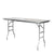 Chivari 72" x 24" (6 Foot) Stainless Steel Counter Height Buffet Folding Table with Steel Skeleton™ TSTNRT7224-AX