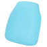 Chivari Turquoise Blue Vinyl Panel Back Chiavari Cushion with SlipNot™ Technology CUSHPANVINTB-SPNT-AX