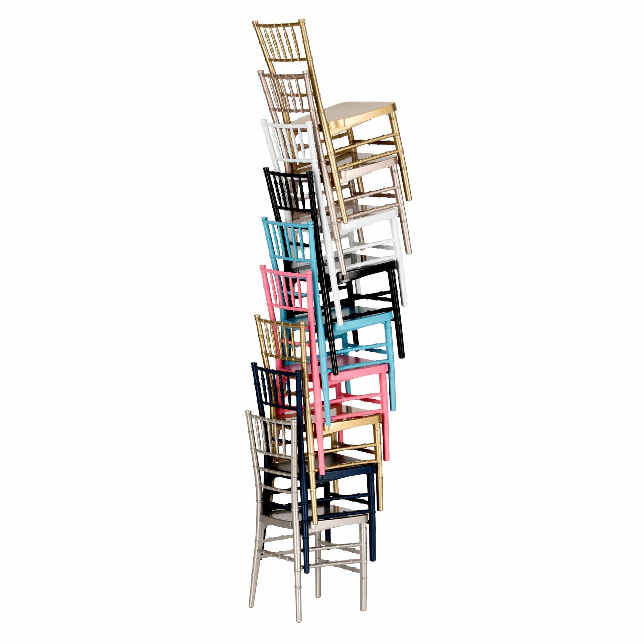 Chivari Turquoise Blue Mini Chiavari Chair 1:6 Scale Model CCRTB-TY-AX