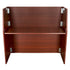 Chivari Walnut 42" Tall x 48" Long Portable Foldable Bar BAR-FOLD-48-WALNUT-AX-T
