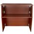 Chivari Walnut 42" Tall x 48" Long Portable Foldable Bar BAR-FOLD-48-WALNUT-AX-T