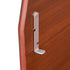 Chivari Walnut 42" Tall x 48" Long Portable Foldable Bar BAR-FOLD-48-WALNUT-AX-T