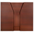 Chivari Walnut 42" Tall x 48" Long Portable Foldable Bar BAR-FOLD-48-WALNUT-AX-T