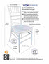 Chivari White Aluminum Chiavari Chair CCAW-AX-T