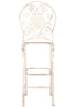 Chivari White Barcelona Bistro Barstool with Round Seat and Back by Chivari (Per Chair Price Shown – Sold only in Quantities of 2) BBBMRW-AX-T