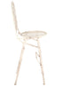 Chivari White Barcelona Bistro Barstool with Round Seat and Back by Chivari (Per Chair Price Shown – Sold only in Quantities of 2) BBBMRW-AX-T