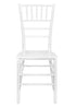 Chivari White ThinResin™ Chiavari Chair CCRW-MONO-THIN-ZG-T