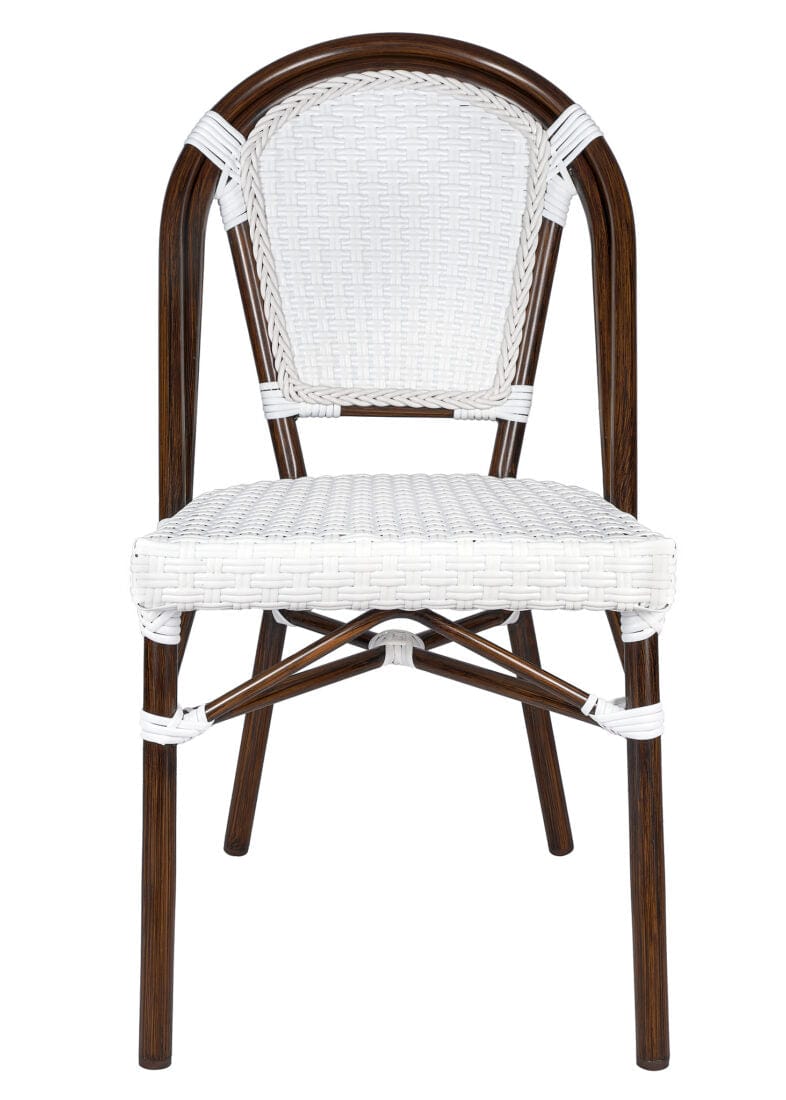 Toulouse White French Bistro Set Includes 48