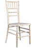 Chivari White Distressed ToughWood™ Chiavari Chair CCWWD-ZG-T