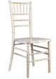 Chivari White Distressed ToughWood™ Chiavari Chair CCWWD-ZG-T