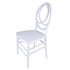Chivari White ToughResin™ Infinity Chair CIRW-ZG-T