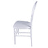 Chivari White ToughResin™ Infinity Chair CIRW-ZG-T