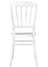 Chivari 40 Chair Pack White Steel Skeleton™ Resin Napoleon Chair CNRW-ST-CX-40