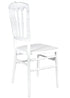 Chivari 40 Chair Pack White Steel Skeleton™ Resin Napoleon Chair CNRW-ST-CX-40