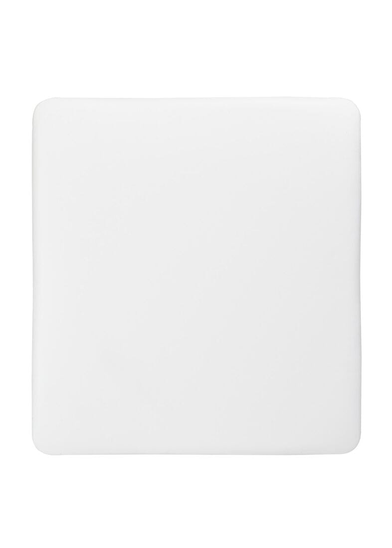 Chivari White Replacement Cushion for Resin Folding Chairs CUSHFOLDRESINWHI-AX-T