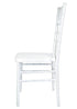 Sparkling Pearl White Resin Steel Skeleton™ Chiavari Chair
