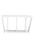 Chivari 50 Pack White Ganging Clip to connect Resin Folding Chairs PARTS-FOLD-RESIN-CLIP-WH50