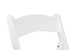Chivari White SuperResin Folding Chair CFRW-AX-T