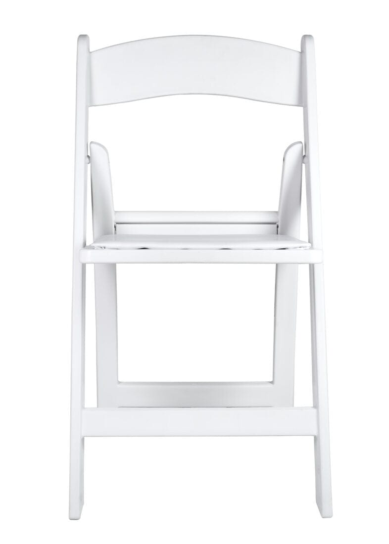 White SuperResin Folding Chair
