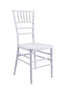 White Resin Steel Skeleton™ Chiavari Chair