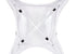 Chivari White Hi Gloss Tolix Style Metal Chair CTMW-AX-T