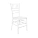 Chivari White ToughResin™ Chiavari Chair CCRW-MONO-AX-T