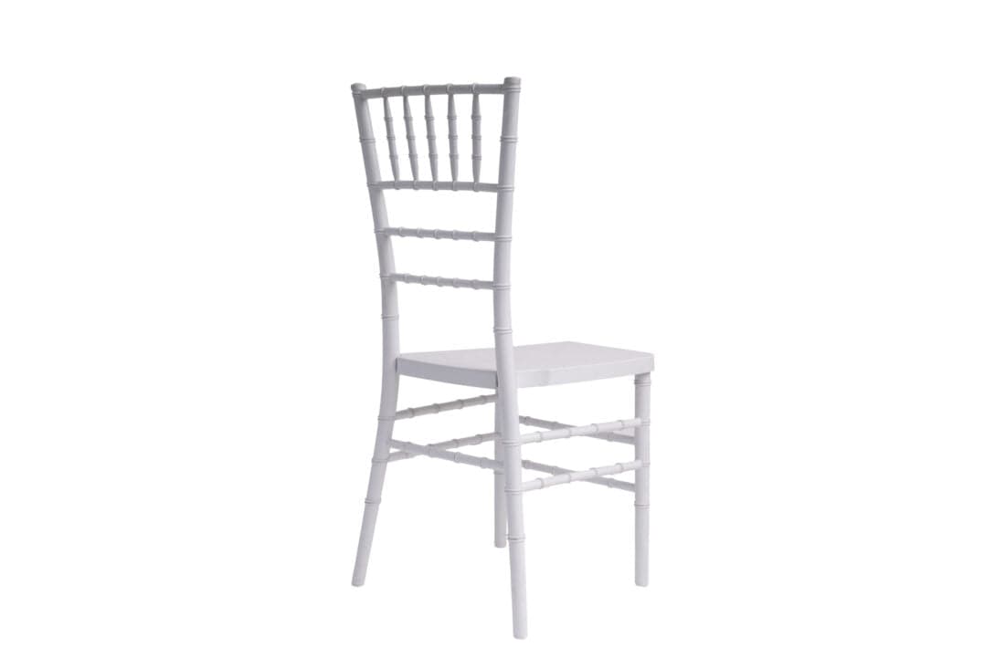 Chivari 40 Chair Pack White ToughWood™ Chiavari Chair CCWW-ZG-T-40