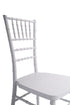 Chivari 40 Chair Pack White ToughWood™ Chiavari Chair CCWW-ZG-T-40