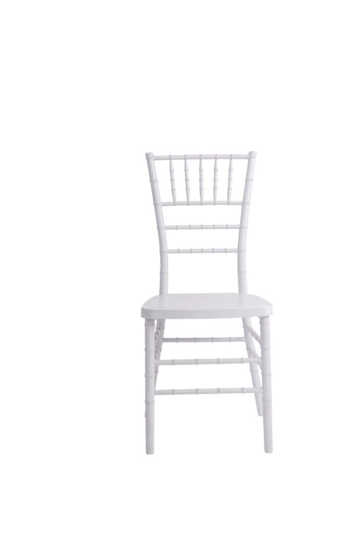 Chivari 40 Chair Pack White ToughWood™ Chiavari Chair CCWW-ZG-T-40