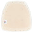 White 1.75" Thick Fabric Panel Back Chiavari Chair Cushion and SlipNot™ Technology