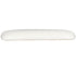 White 1.75" Thick Fabric Panel Back Chiavari Chair Cushion and SlipNot™ Technology