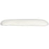 White 1.75" Thick Fabric Panel Back Chiavari Chair Cushion and SlipNot™ Technology