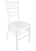 Chivari White Aluminum Chiavari Chair CCAW-AX-T