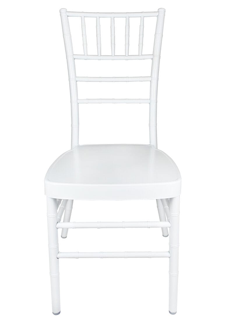 Chivari White Aluminum Chiavari Chair CCAW-AX-T