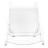 Chivari White ToughWood™ Folding Bar Stool with Padded Seat BFWW-AX