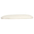 White Vinyl 1.75" Thick Cross Back Cushion with SlipNot™ Technology