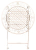 Chivari 28" Antique White Barcelona Bistro Table TBBMW-AX-T
