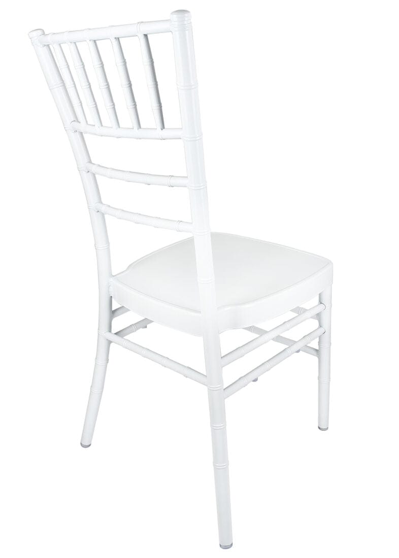 Chivari White Aluminum Chiavari Chair CCAW-AX-T