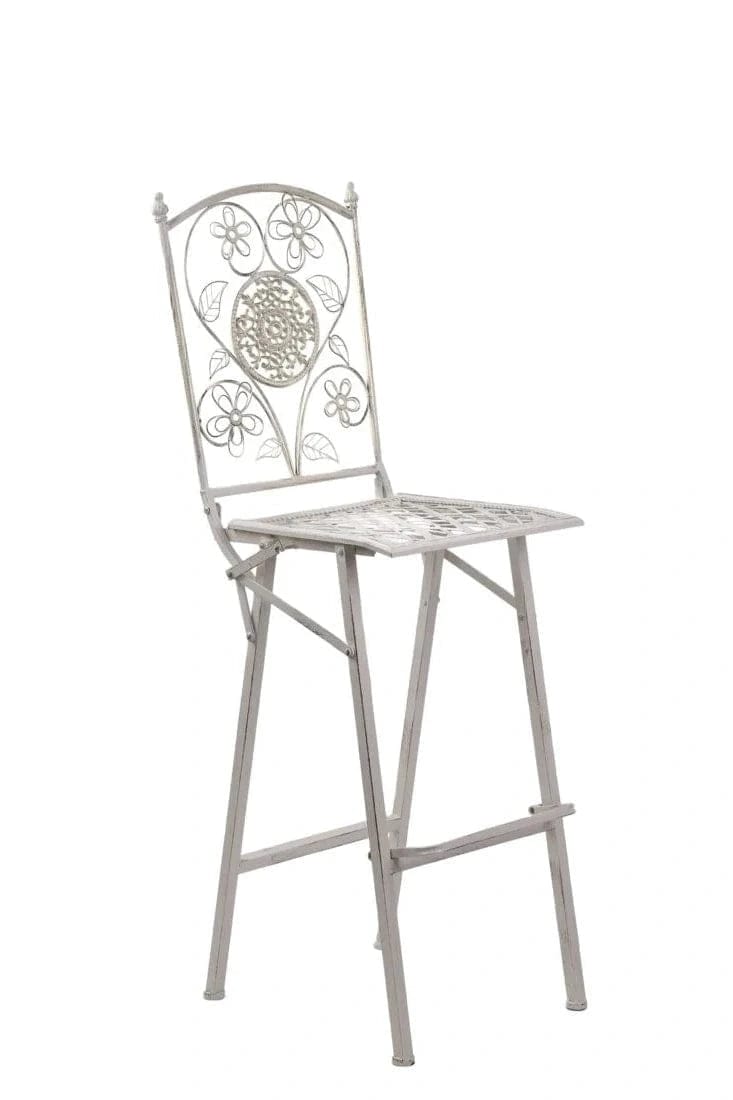 Chivari Barcelona Bistro Set in White includes 32
