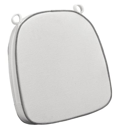 Chivari White with Gray Piping 2.5