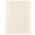 Toulouse 48" x 36" Glass Top White and Beige French Bistro Table TBTP4836WB-KT-AX-T