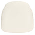 Chivari White 1.75"  Vinyl Panel Back Chiavari Cushion with SlipNot™ Technology CUSHPANVINWHI-SPNT-AX