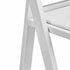 Chivari White WoodGrain™ Resin Folding Chair CFRWB-A