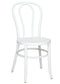 Chivari Cool White Resin Bentwood Festive Chair CBFRW-ZG-T