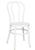 Chivari Cool White Resin Bentwood Festive Chair CBFRW-ZG-T