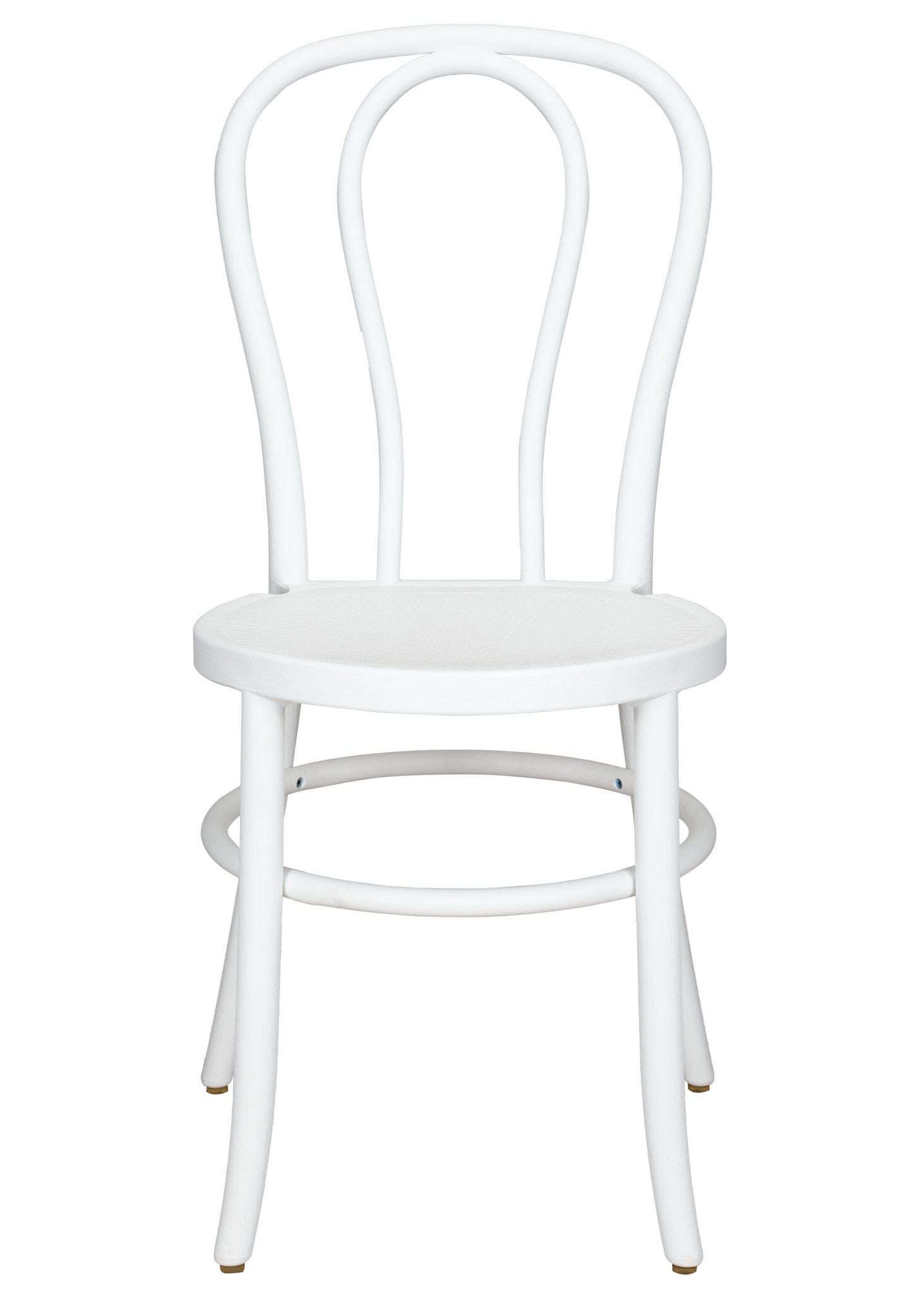 Chivari Cool White Resin Bentwood Festive Chair CBFRW-ZG-T