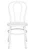 Chivari Cool White Resin Bentwood Festive Chair CBFRW-ZG-T