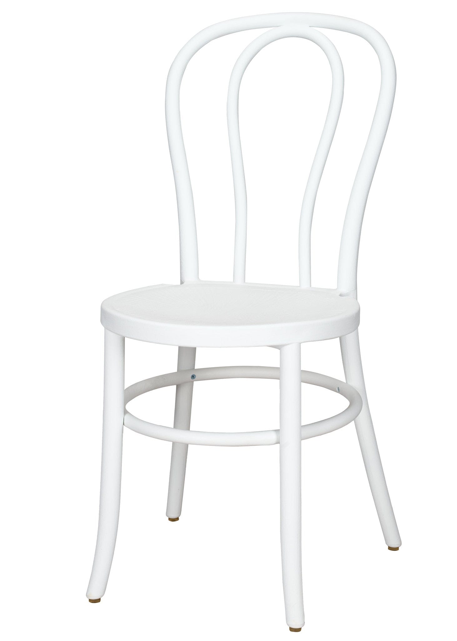 Chivari Cool White Resin Bentwood Festive Chair CBFRW-ZG-T